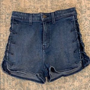 Carmar lace up shorts